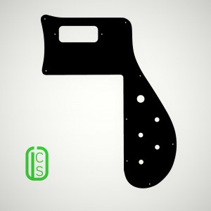 RIC-Style pickguard μπάσου 