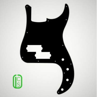 OCS PKGD 0043 for P Bass® Deluxe without truss rod notch