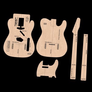MDF T-Style GUITAR FULL TEMPLATE