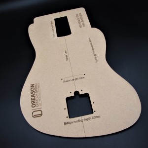 MDF 1965 JazzM-Style GUITAR FULL TEMPLATE